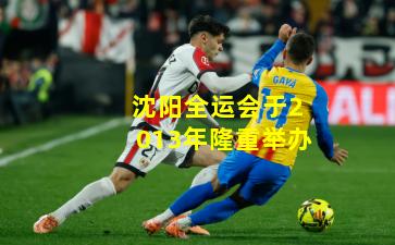 沈阳全运会于2013年隆重举办